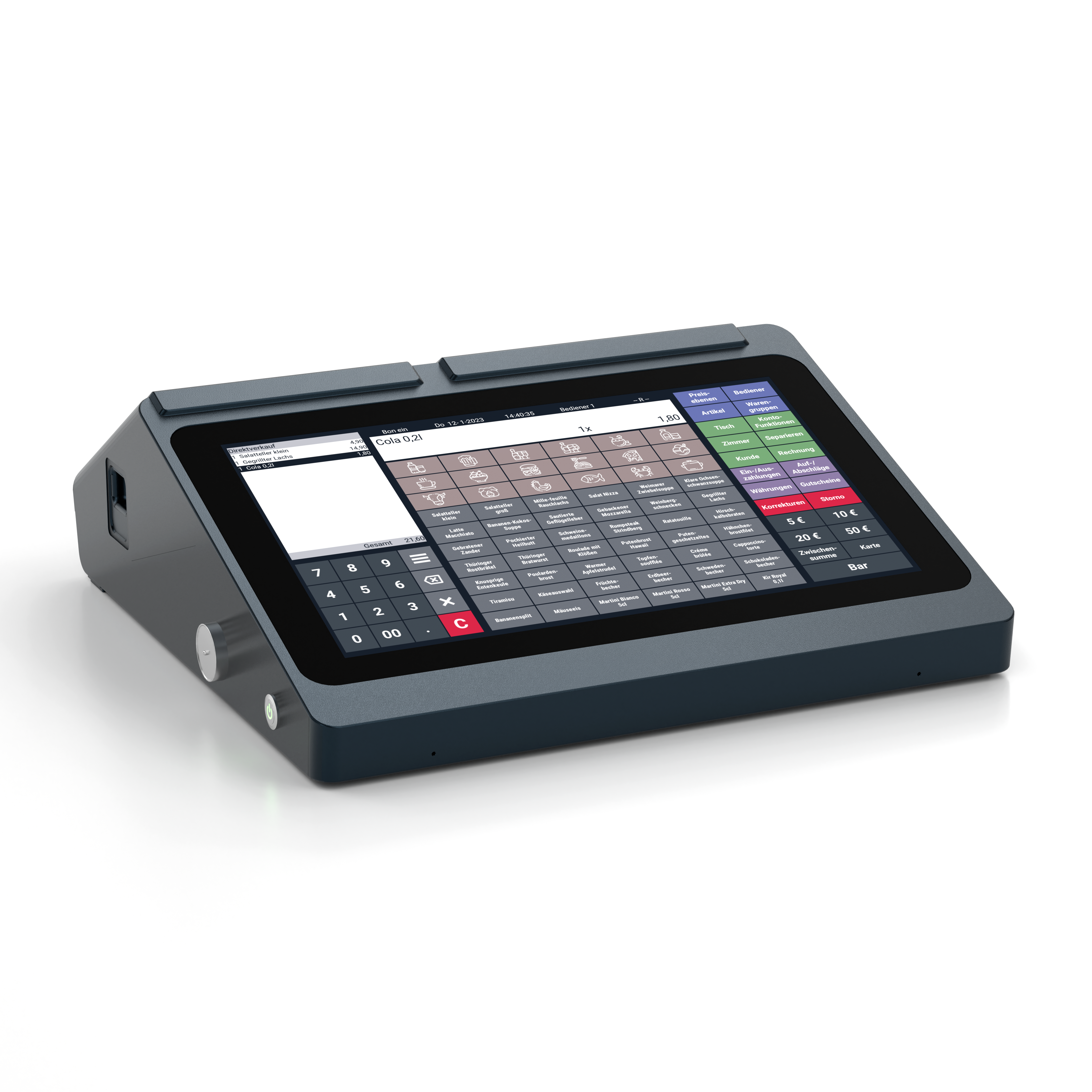 QUORiON QTouch11 Registrierkasse OHNE Fiskalbox