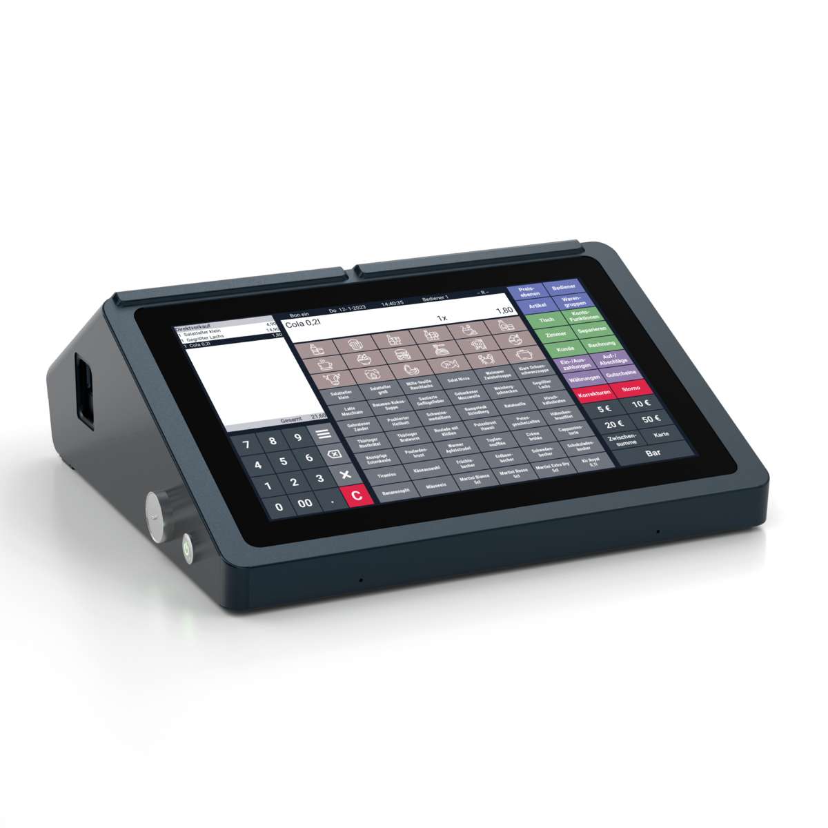 QUORiON QTouch 9 Registrierkasse OHNE Fiskalbox